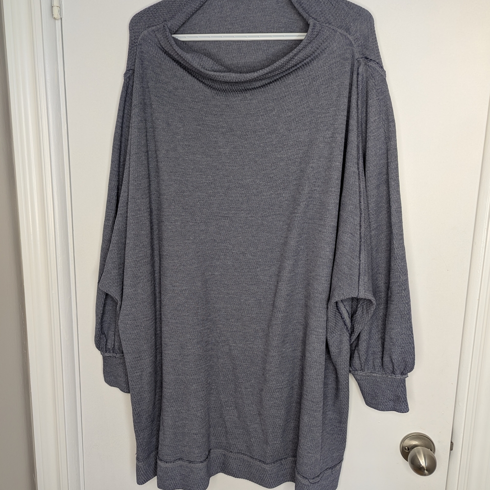 FREE PEOPLE, WE THE FREE OVERSIZED TUNIC TOP, ONESIZE